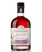 Foxdenton Damson Gin England 70 centiliters and 18.5 percent alcohol
